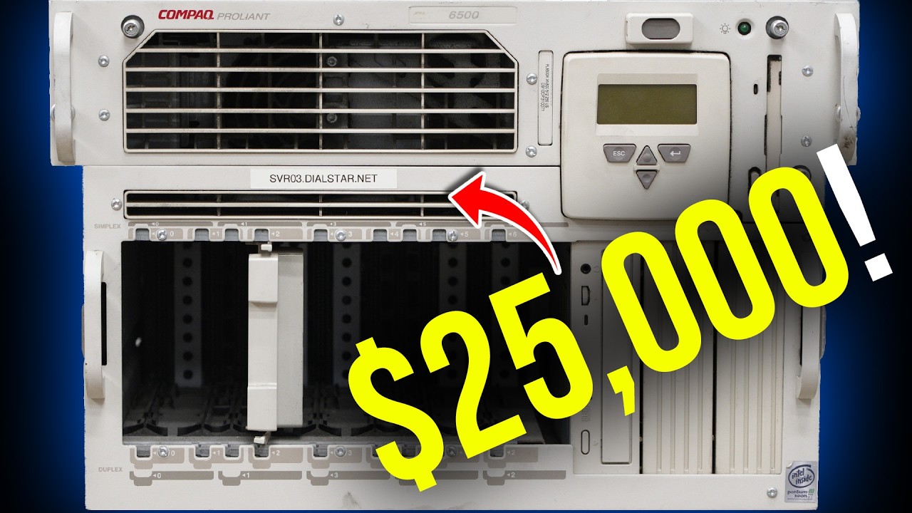 A $25,000 server from 1999!