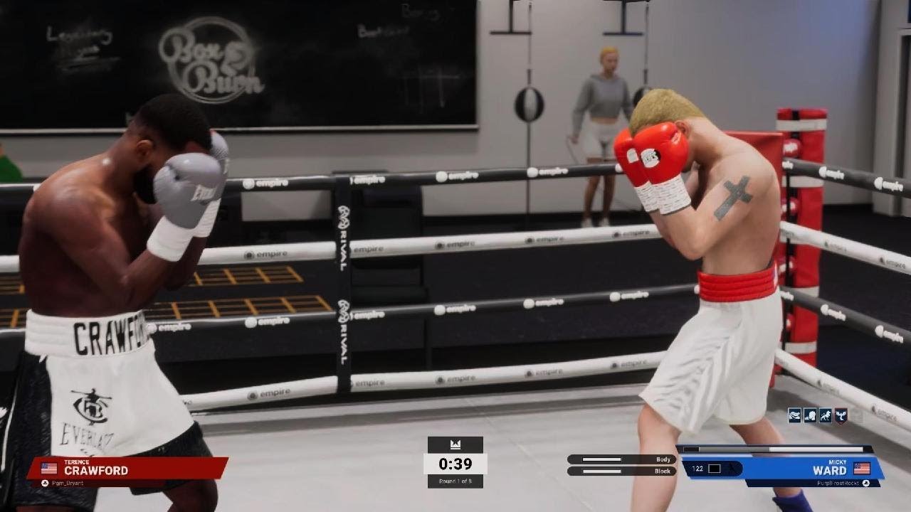 Micky Ward shocks Crawford!