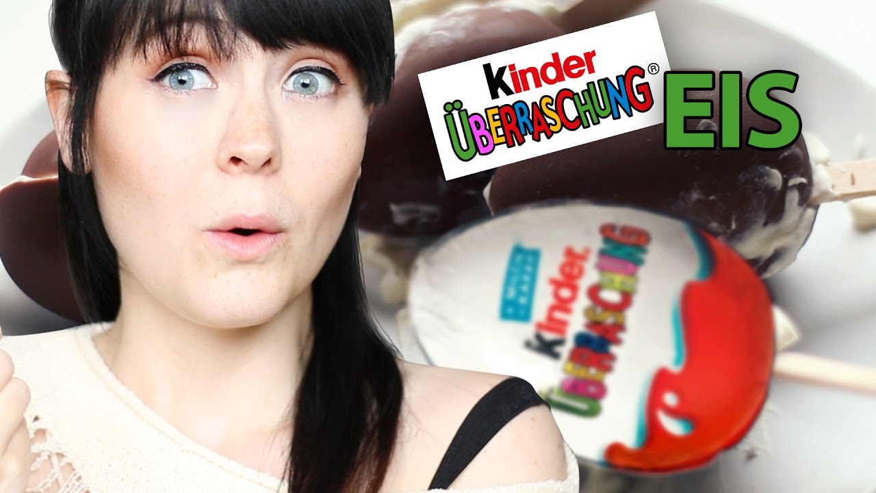Kinder Überraschungs-Ei EIS selbst machen!