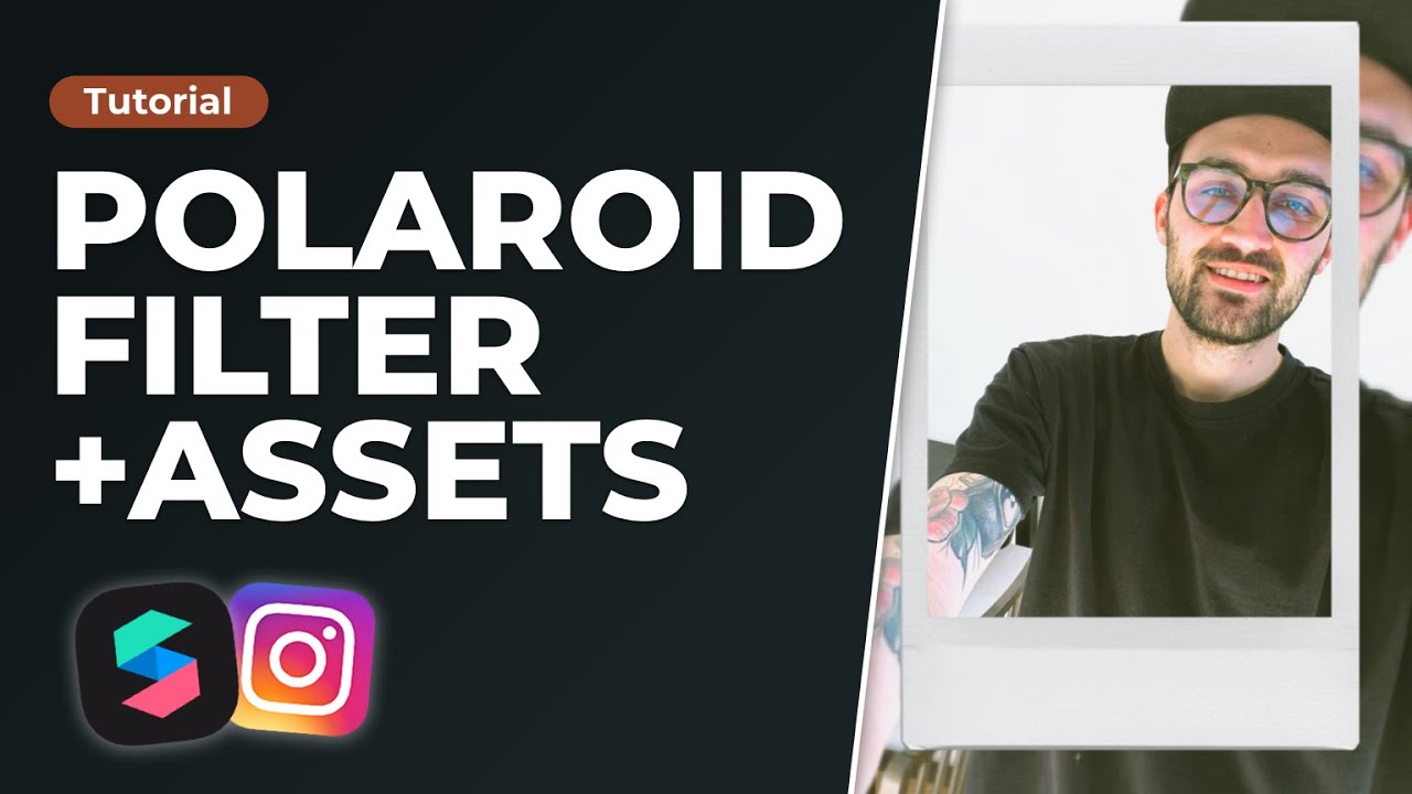 Polaroid Filter in Spark AR Studio + Assets + Vintage LUT Download! | Instagram Filter Tutorial