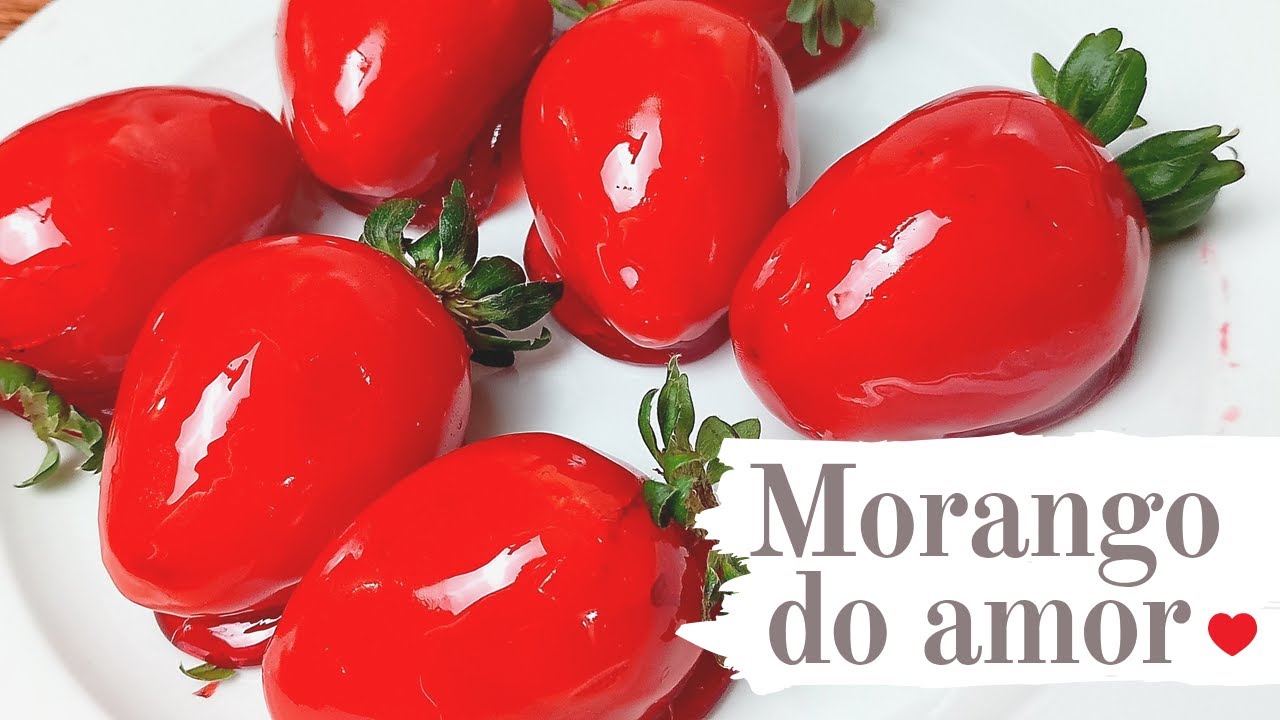 Essa Receita vai BOMBAR no seu cardápio! Morango do Amor Recheado