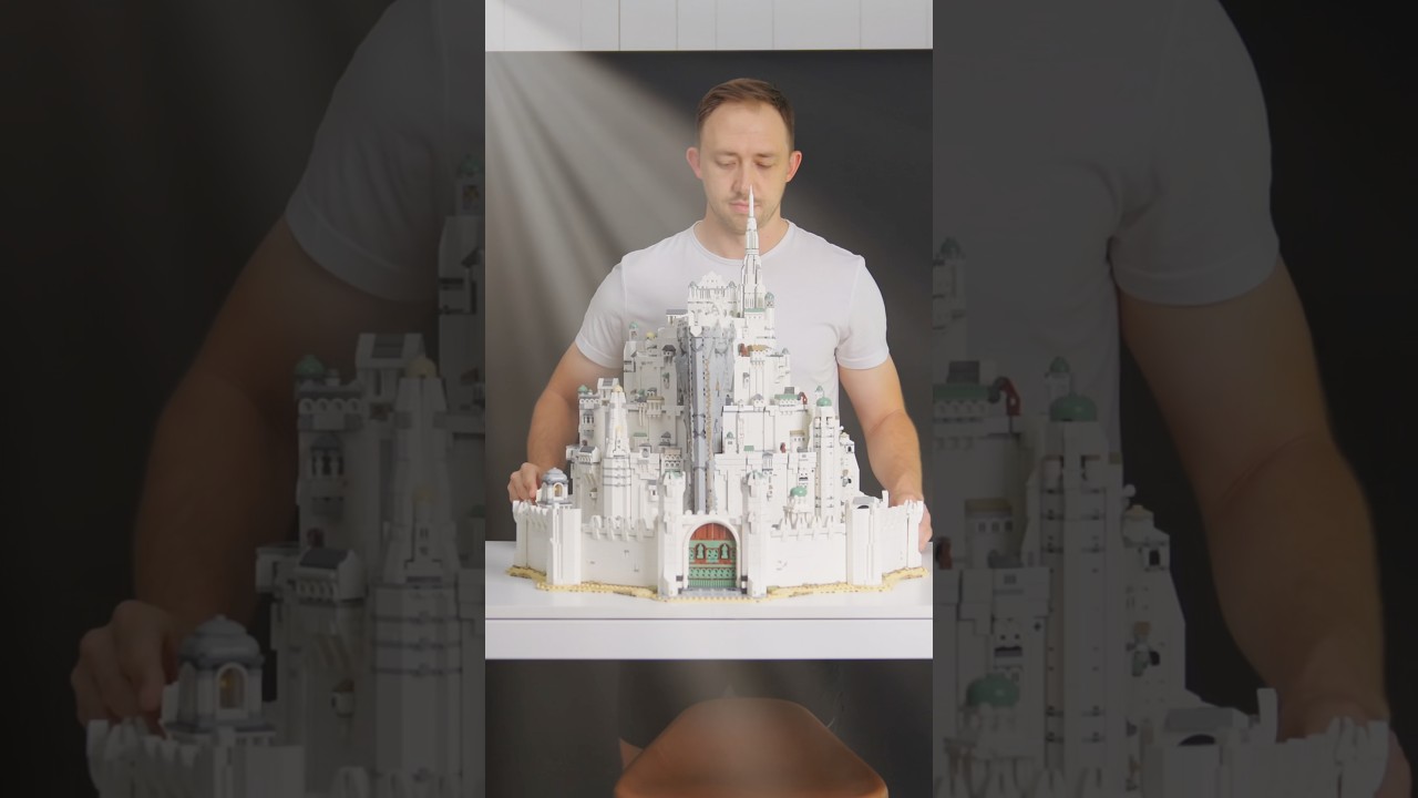 The New LEGO Lord of the Rings: Minas Tirith is releasing June 1st! #lego #gifted