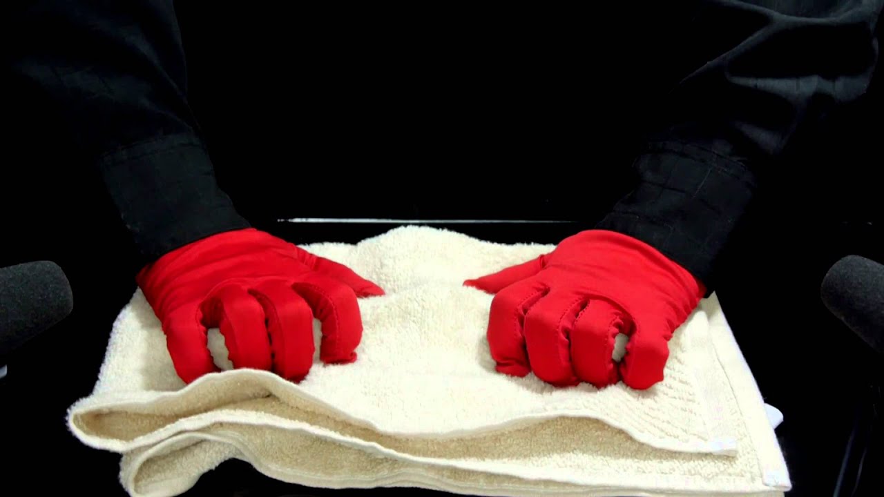 Towel Folding - ASMR
