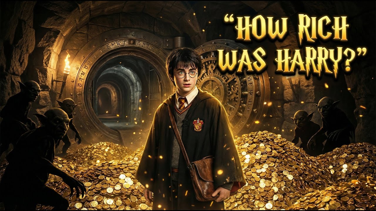 How rich was Harry Potter — really ? And where did all that money come from ?