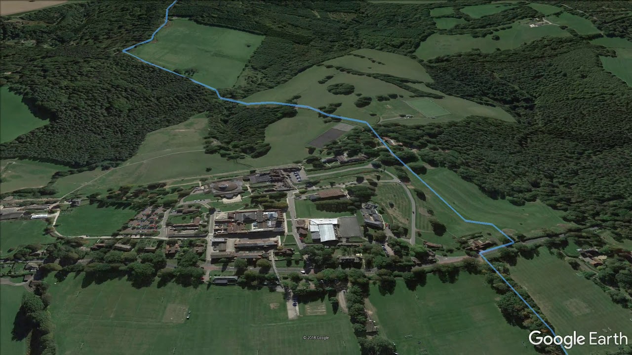 Action Challenge London to Brighton Challenge Route Flyover