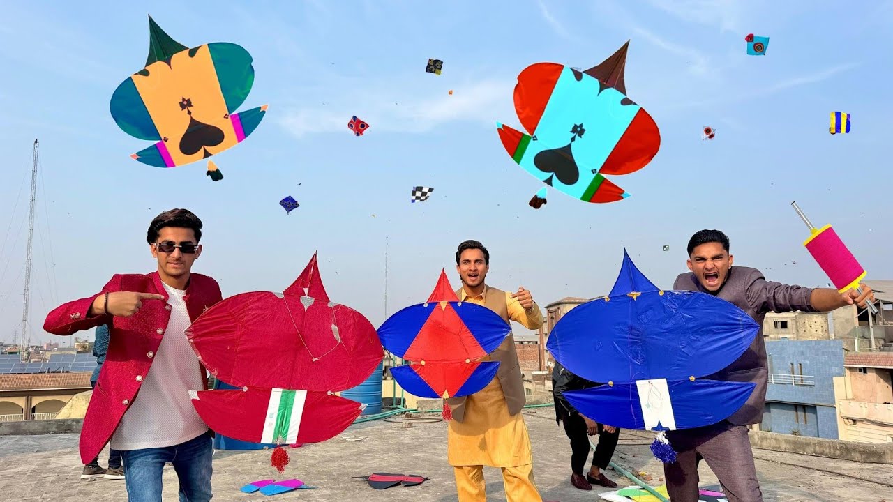 Big 10 Feet Tukkle Make Last Basant Night | 100 Kite