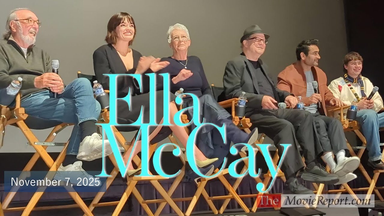 ELLA MCCAY movie Emma Mackey, Jamie Lee Curtis,Albert Brooks,Kumail Nanjiani,James L Brooks -11/7/25