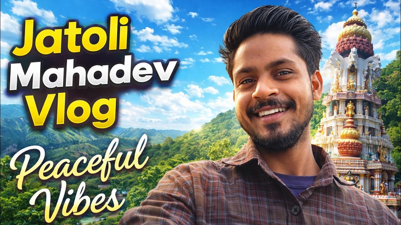 Jatoli Mahadev Vlog 🙏 | Peaceful Temple in Mountains | Travel Vlog Hindi 2026 #mahadev
