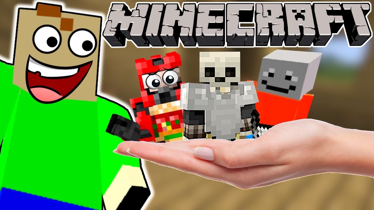 I SHRUNK MY FRIENDS IN MINECRAFT!