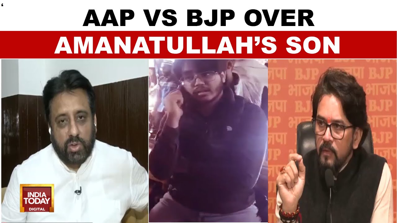Delhi Election 2025: AAP MLA Amanatullah Khan's Son Caught On Camera In VVIP Row | India Today News