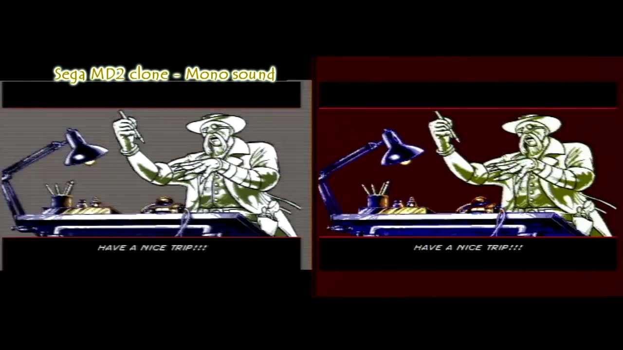 Sega Mega Drive 2 : Original VS Clone
