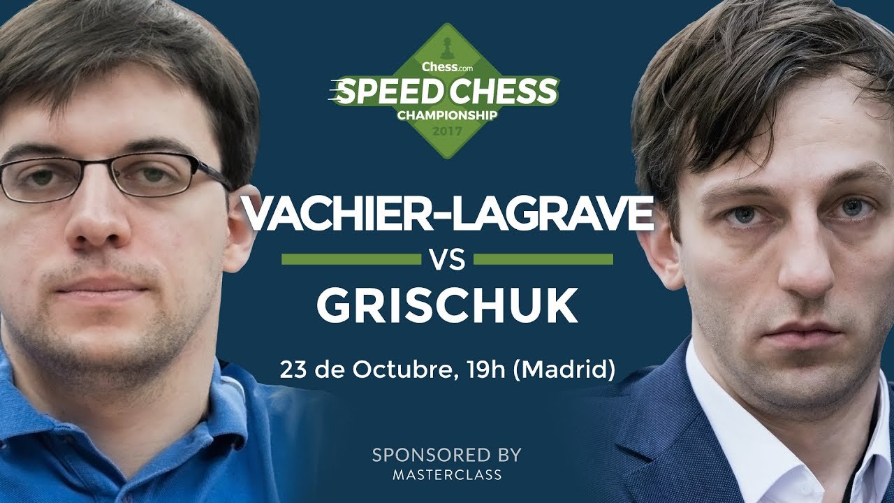 Maxime Vachier-Lagrave vs Alexander Grischuk | Torneo de Ajedrez Speed Chess 2017