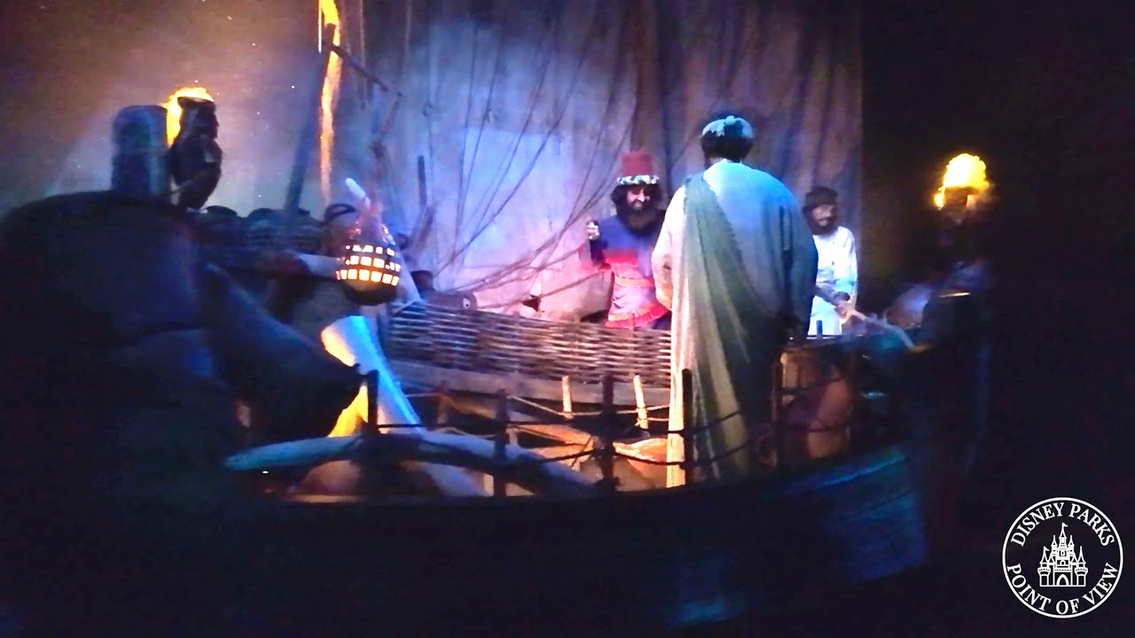 Поездка на аттракционе Spaceship Earth от первого лица в формате 4K | EPCOT Walt Disney World, ян...