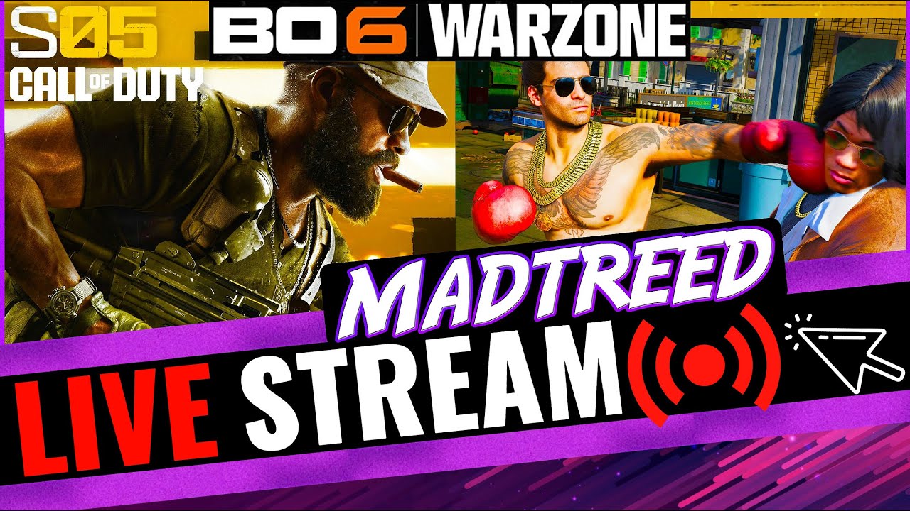 🔴 LIVE - Warzone Rebirth Island #1 POV 🔥 2K+ WINS 🏆 | @MADTREED 👑 !sub !socials