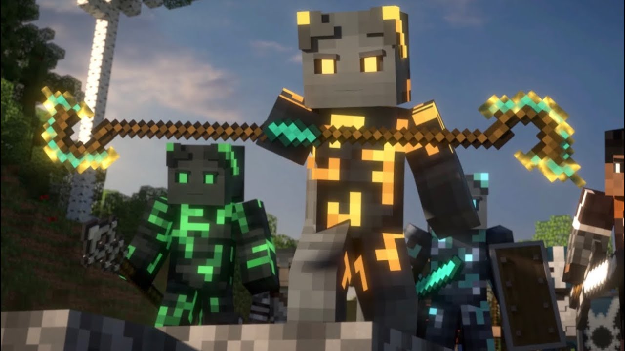Rise up|Music video|TheFatrat|BlackPlasmaStudios|Minecraft animation
