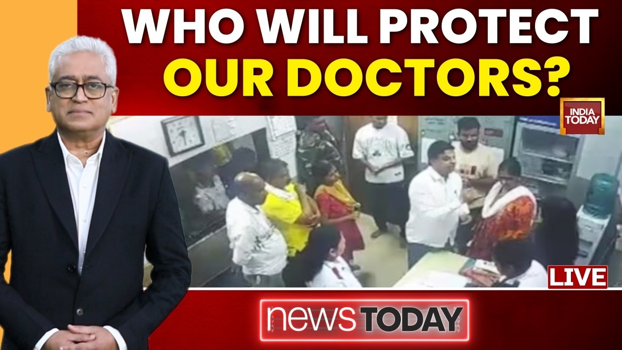 Rajdeep Sardesai LIVE: Shiv Sena Leader Assaults Doctors | New Laws Needed To Protect Doctors?