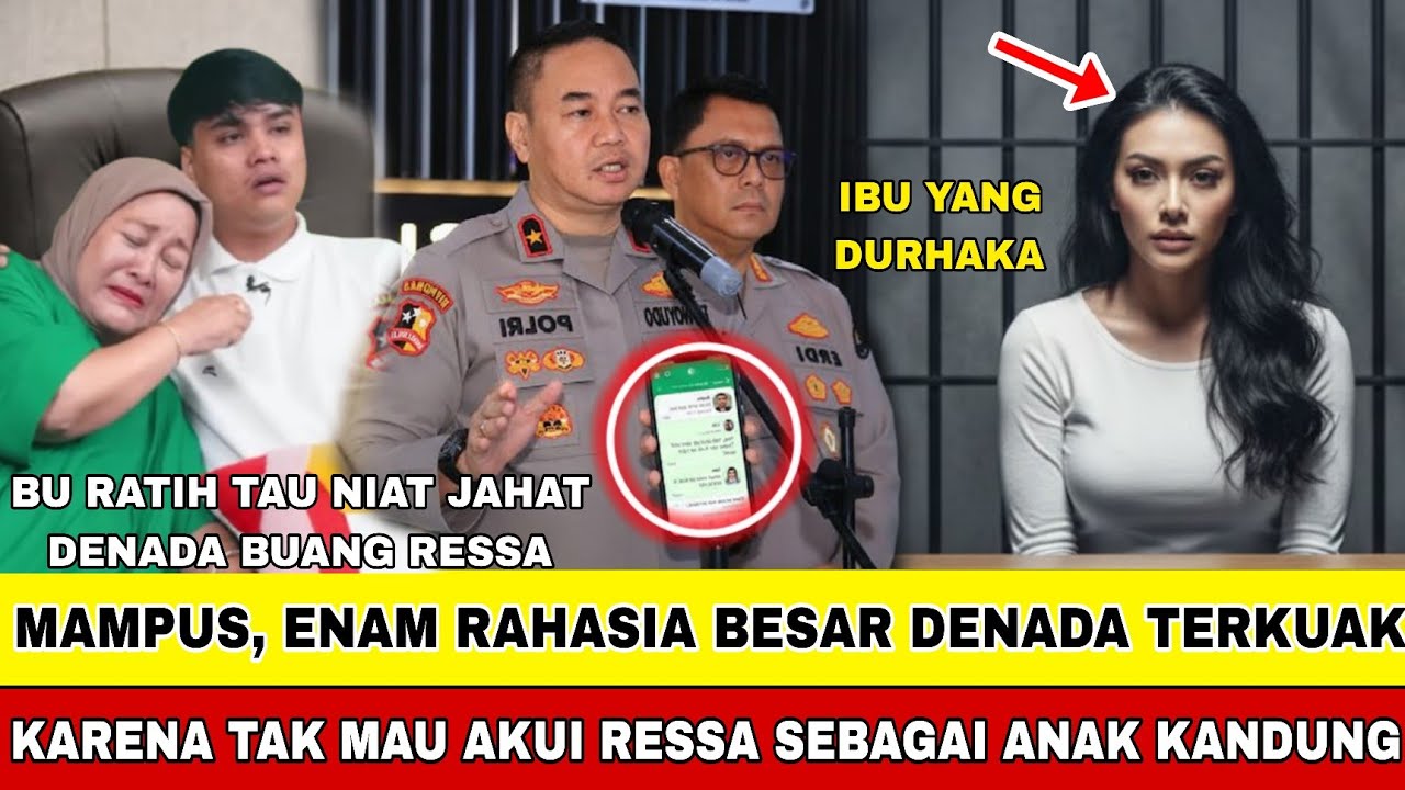 TAK BERKUTIK!! ENAM RAHASIA BESAR DENADA LANGSUNG TERBONGKAR !! USAI TAK MAU AKUI RESSA SEBAGAI ANAK
