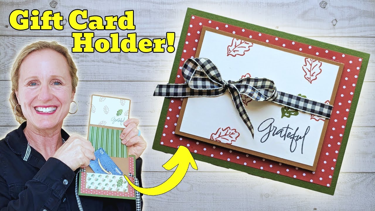 Double Open Gift Card Holder!
