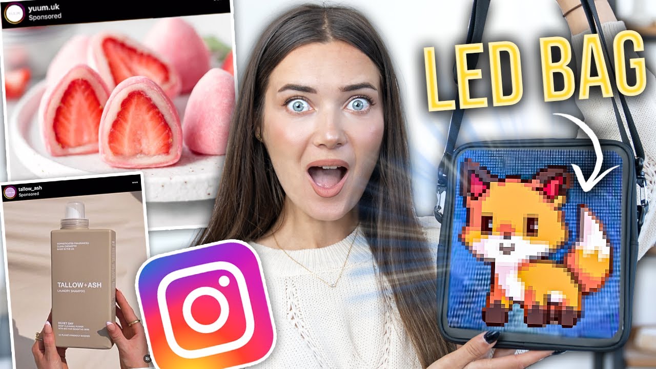 I BOUGHT EVERY CLICKBAIT INSTAGRAM AD FOR A WEEK!