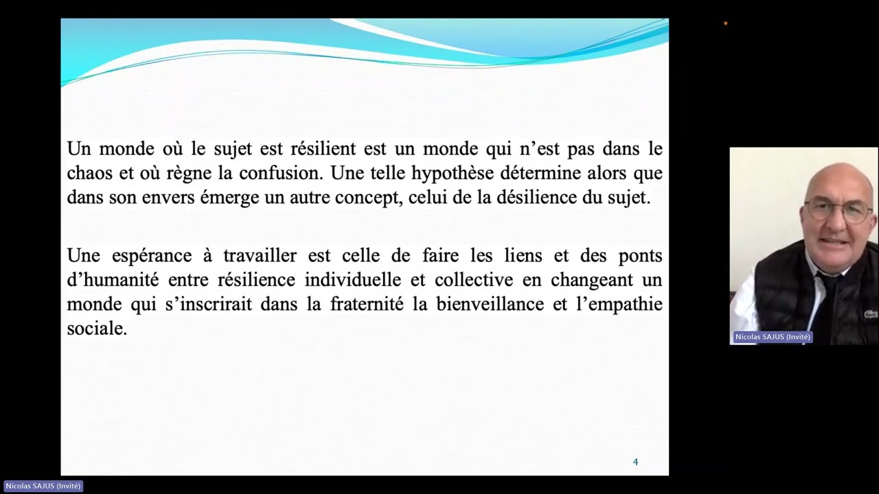 Extrait - 1790 - N. Sajus - La d&eacute;silience ou l'envers de la r&eacute;silience