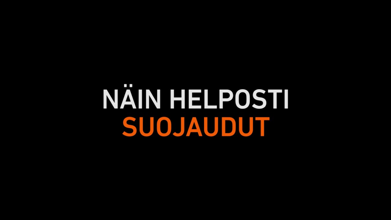 SUOMI: CardProtect suojaa maksukorttivarkaudelta. Lyhyt versio.
