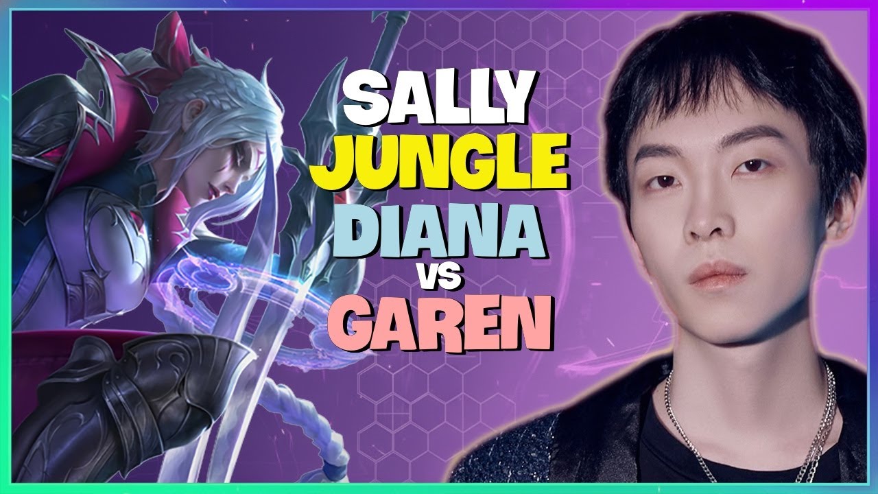 Sally Insane Jungle Pathing and Macro on Diana Challenger Showcase Engsub