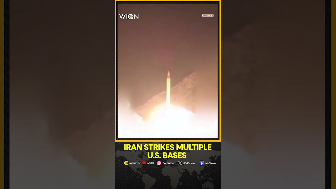 US-Iran War: Iran Strikes Multiple US Bases, Explosions Rock Bahrain & Jordan Base | Short