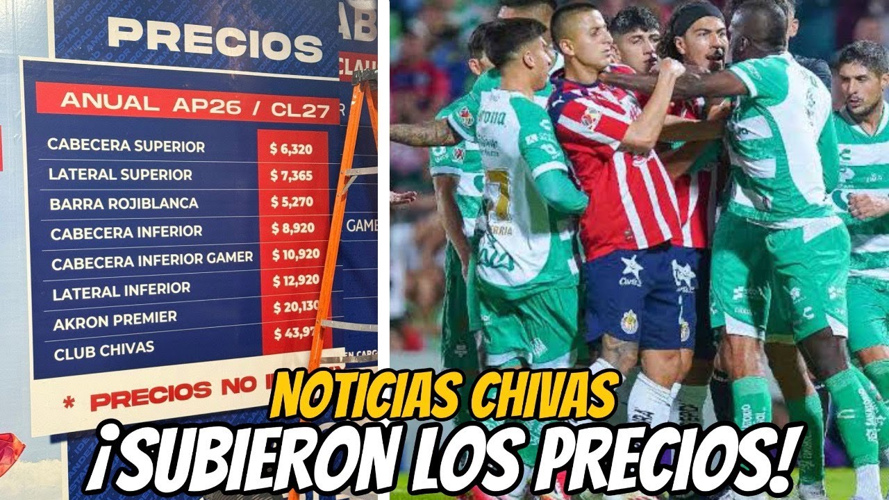 🚨¡SUBIERON LOS PRECIOS del CHIVABONO! *ARREGLOS en el ESTADIO AKRON* NOTICIAS CHIVAS