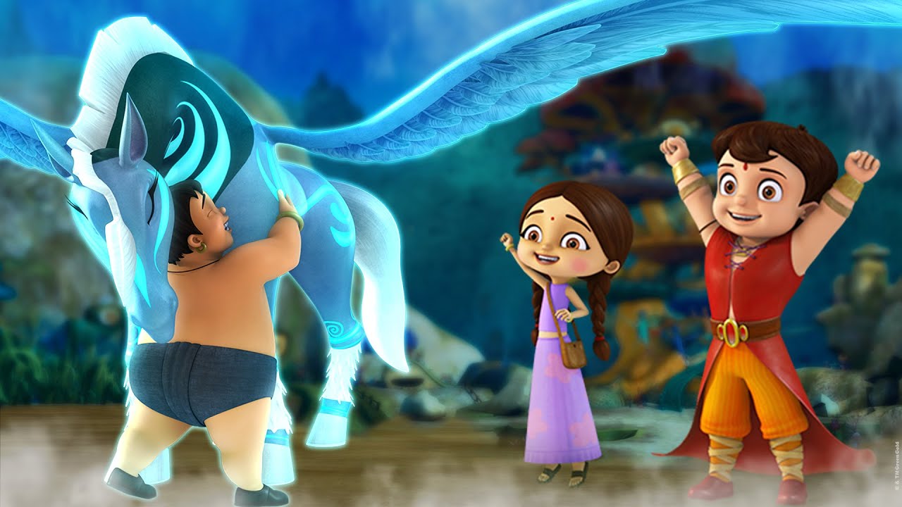 Super Bheem - Kalia Meet a Wings Horse | Fantasy World | Cartoon for Kids in Hindi