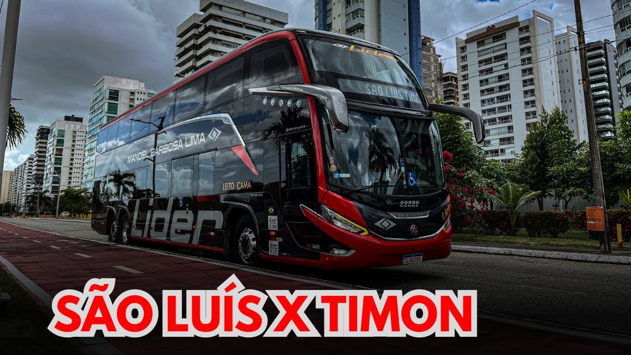 Pela primeira vez MARANHÃO Na linha São Luís x timon LÍDER