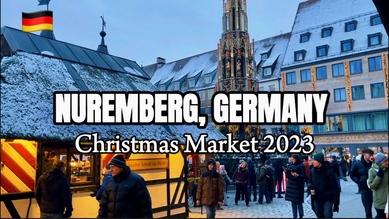 Nürnberg Germany | Christmas Market 2023 | Walking Tour | Best Christmas Market in Europe