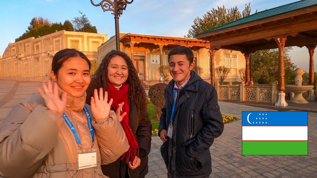 Local Students Show Me Around Shah-i-Zinda 🇺🇿 | Samarkand, Uzbekistan