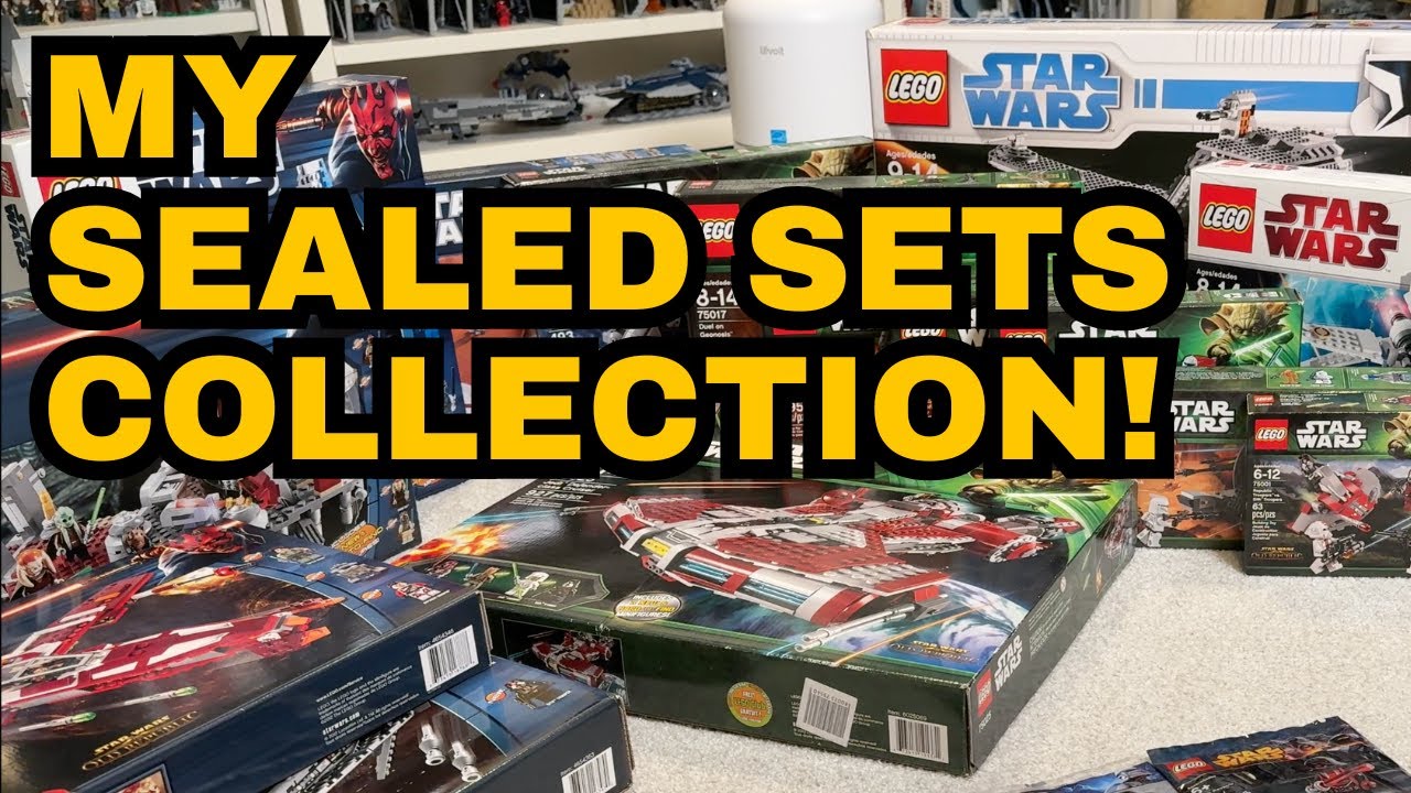 My LEGO Star Wars Sealed Sets Collection Tour