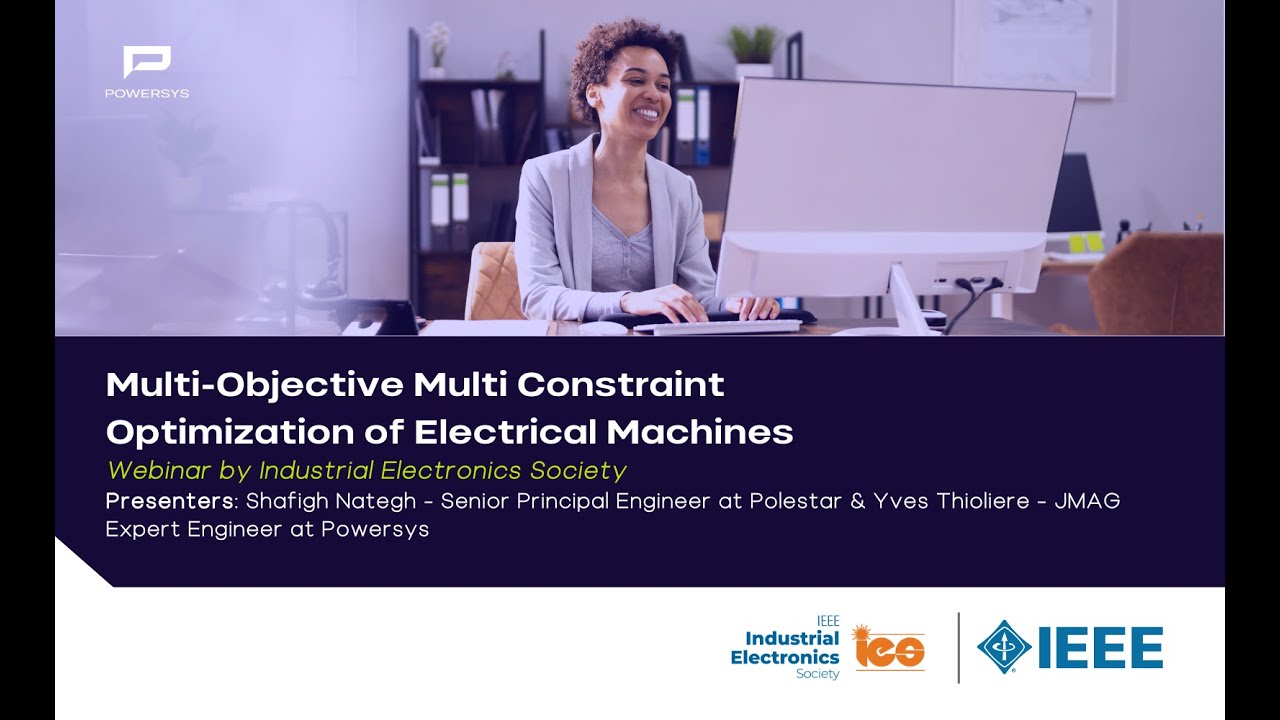 Multi Objective Multi Constraint Optimization of Electrical Machines