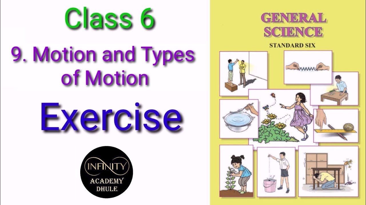 9. Motion and Types of Motion Maharashtra board 6th Science | Exercise chapter 9 class 6