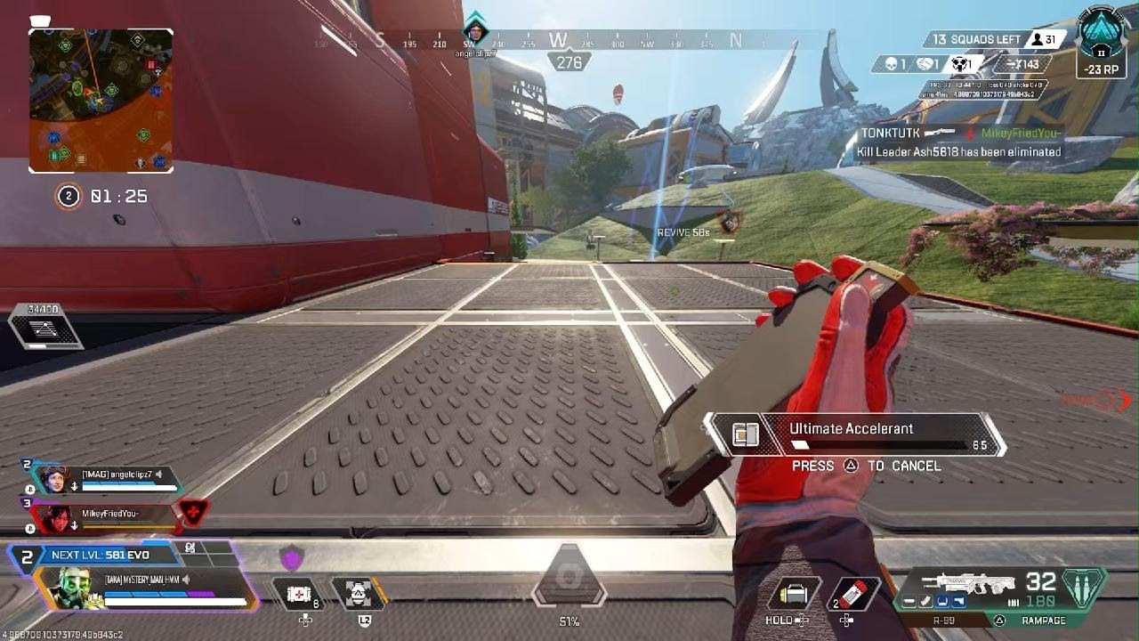 Angel asked for KP and this happened on Apex Legends Ranked Game