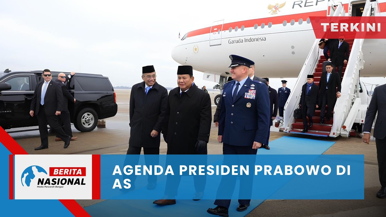 Berita Nasional Terkini | Agenda Presiden Prabowo di AS