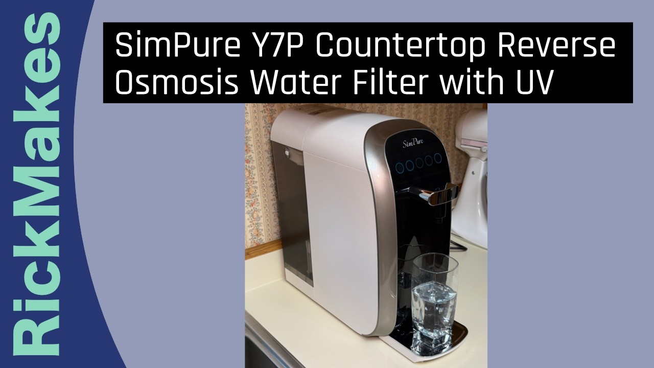 SimPure Y7P Countertop Reverse Osmosis Water Filter with UV