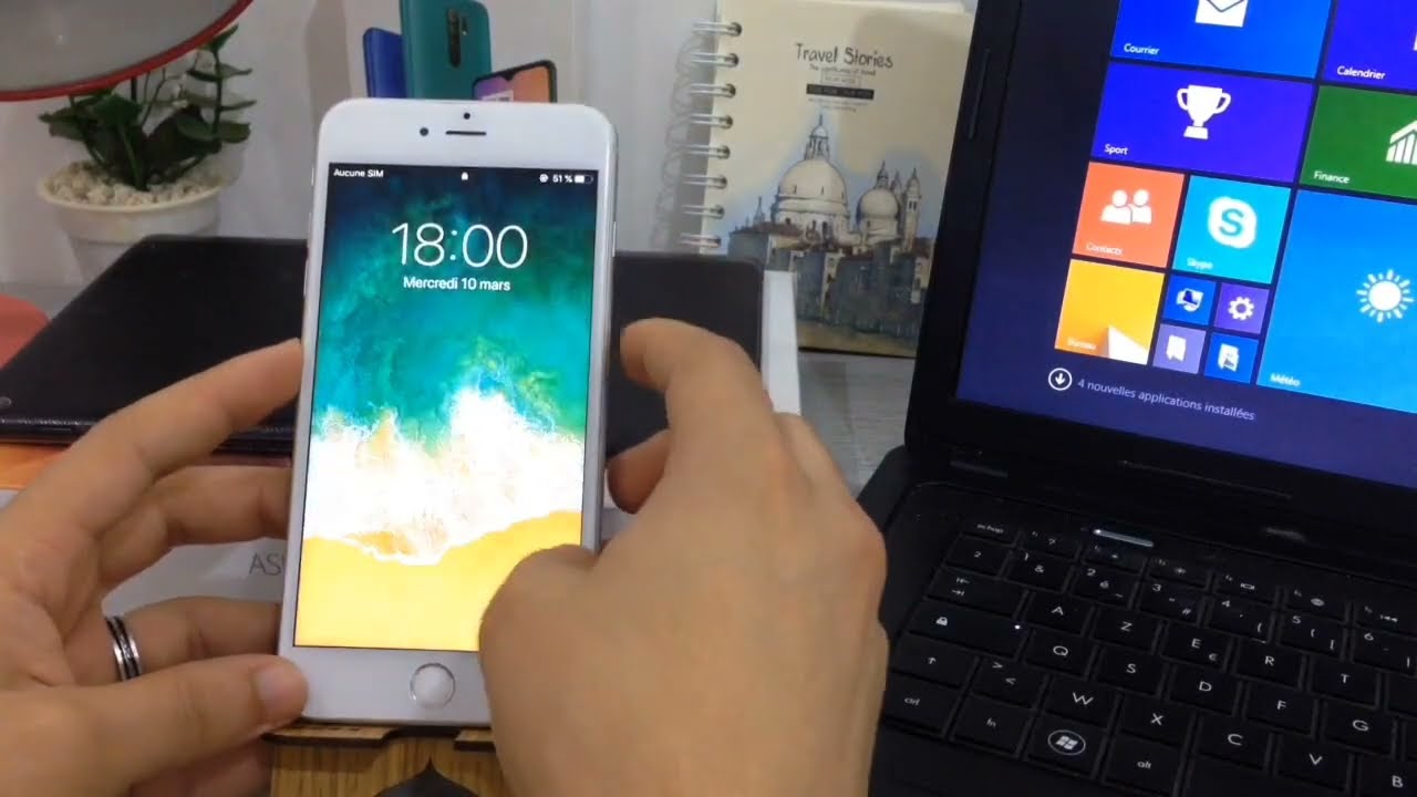 حل مشكلة اللمس في الايفون  iphone 6 plus