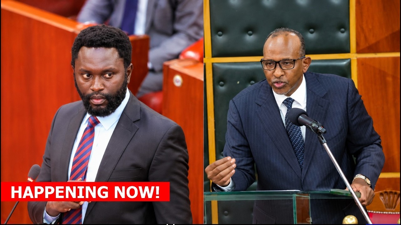 LIVE: Fireworks as CS Aden Duale appears in Parliament to answer questions over Kenya US Ebola deal!