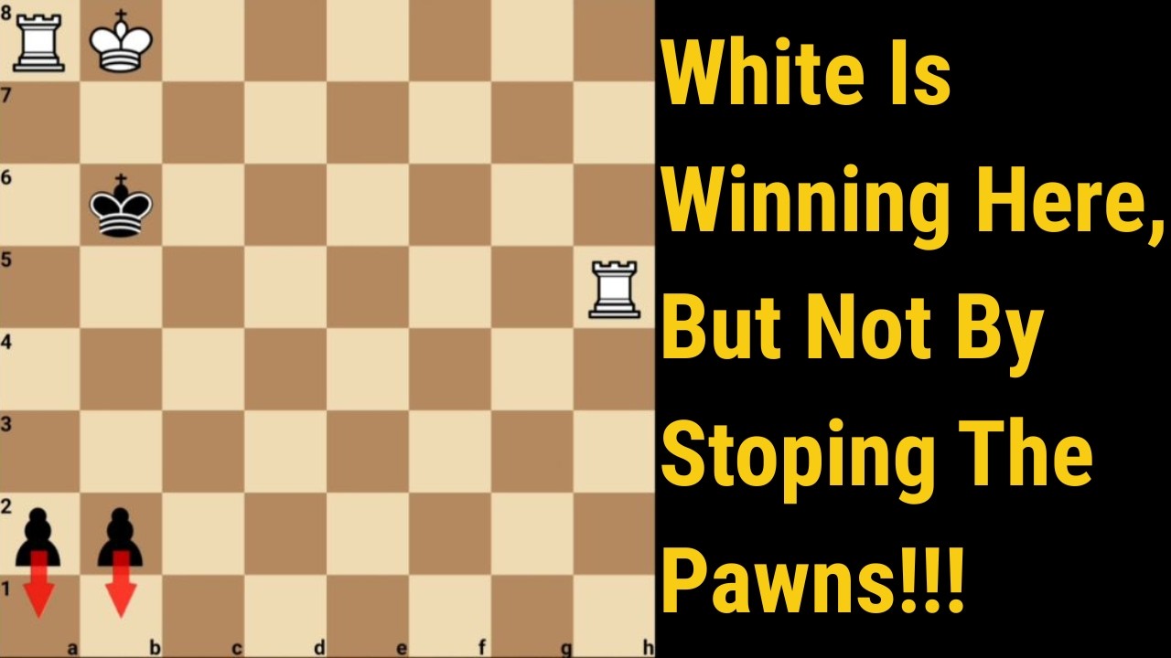 White Is Winning, But That Doesn't Mean We Have To Stop The Pawns!!!