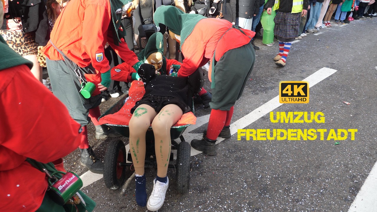 Fasnet Umzug in Freudenstadt Teil4
