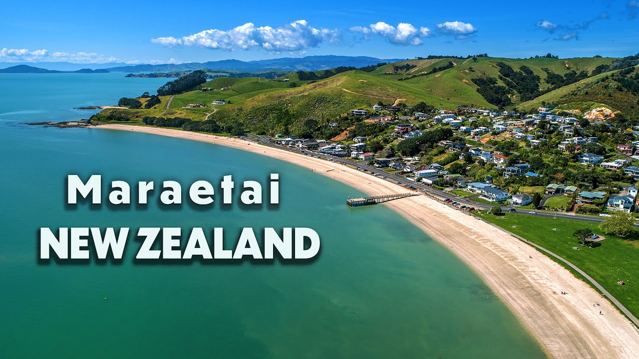 Maraetai NZ : Seaside holiday suburb of Auckland in New Zealand