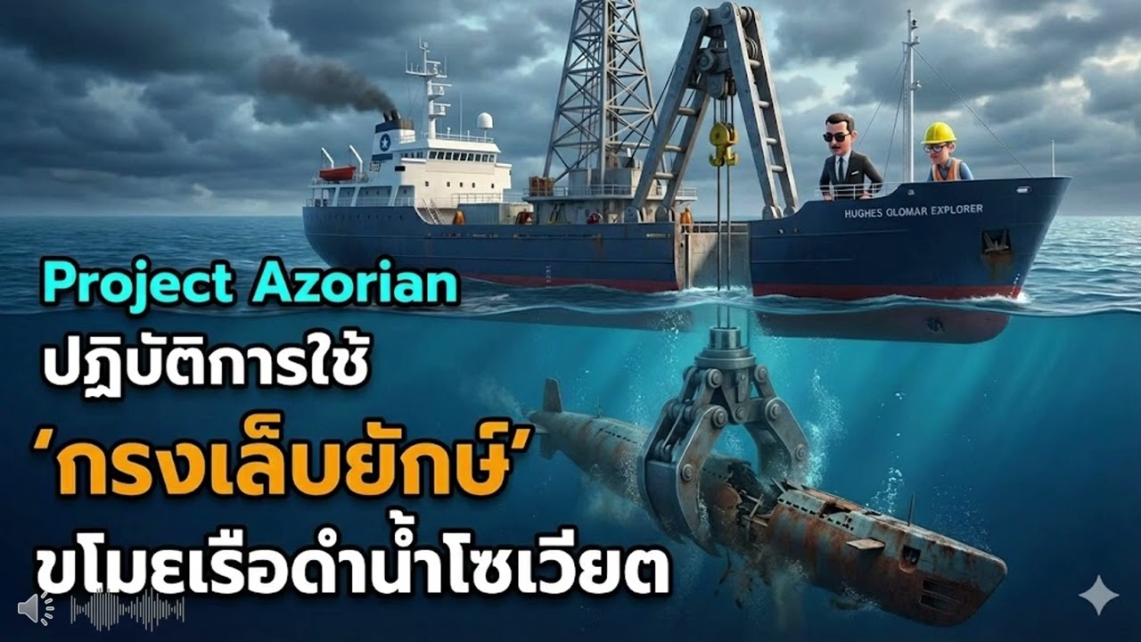 Project Azorian: ปฏิบัติการใช้กรงเล็บยักษ์ ขโมยเรือดำน้ำโซเวียต