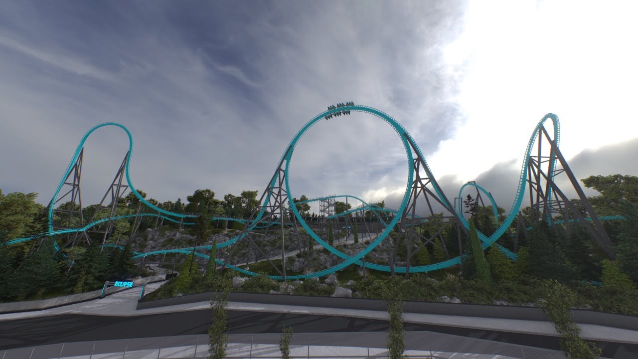 Eclipse (Worlds Tallest Loop) | Premier Rides Custom Sky Rocket  | NoLimits 2