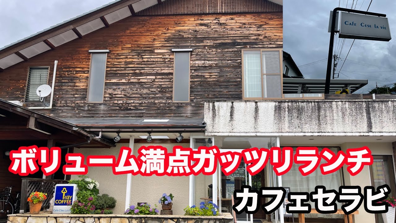 【福井県越前市ランチ】ボリューム満点ガッツリランチ　カフェセラビ　【方言：ハイブリッド福井弁】
