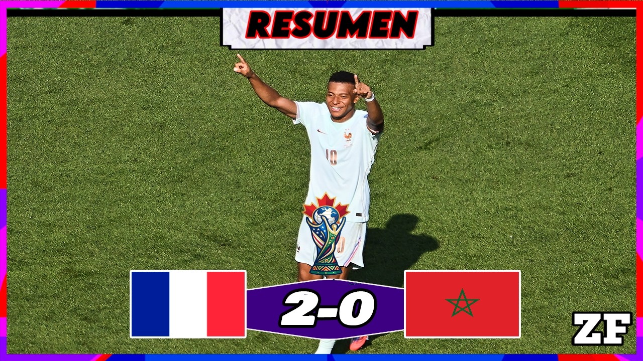 ✅ ASI FUE EL TRIUNFO DE FRANCIA SOBRE MARRUECOS EN MUNDIAL 2026 🏆