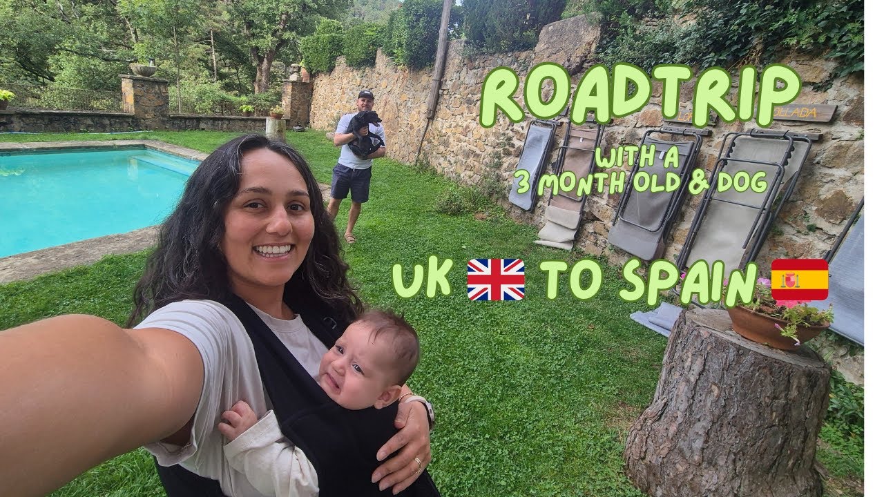 Driving from the UK to Spain-  Full Road Trip Travel Vlog