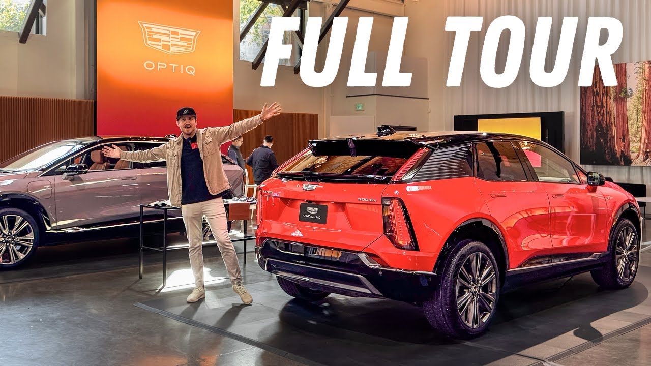 Cadillac Optiq Full Tour! Space, Materials, Software, Sound System, & More