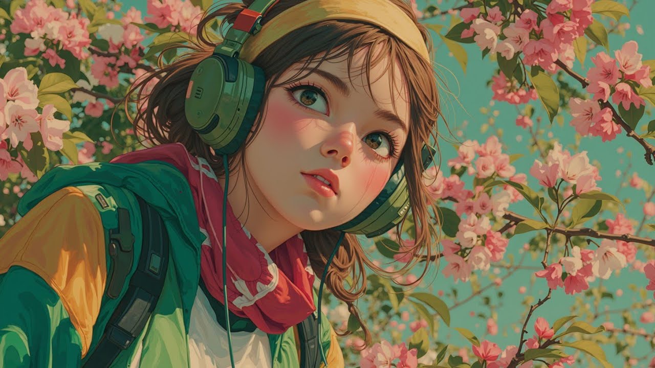 Lo-Fi Весенние Вайбы для Ночной Учебы и Фокуса